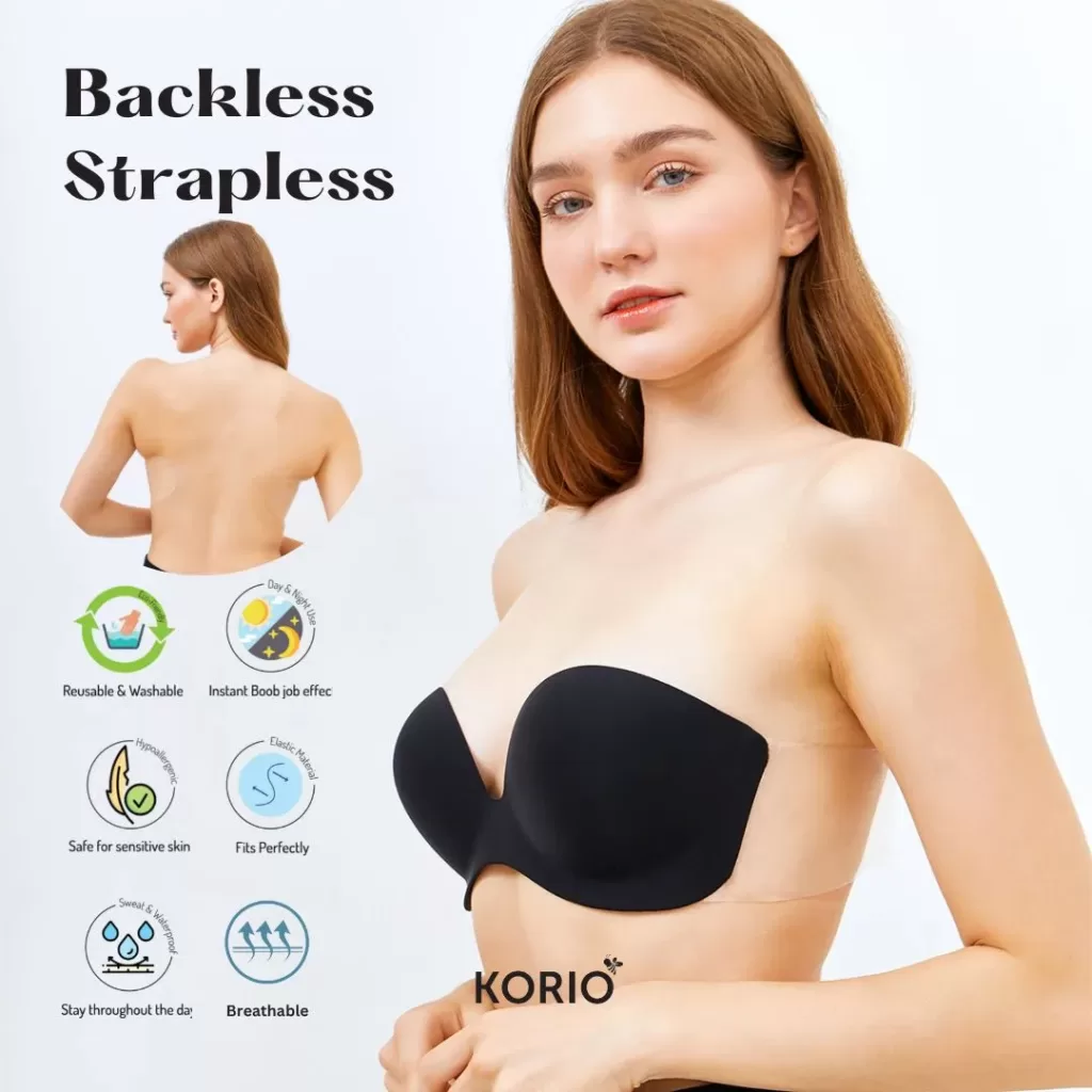 Backless Strapless Bra
