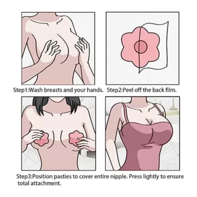 sticker nipple cover